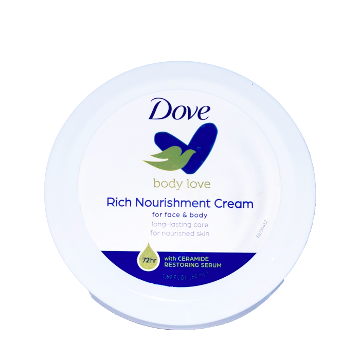 DOVE crème With ceramide restoring serum