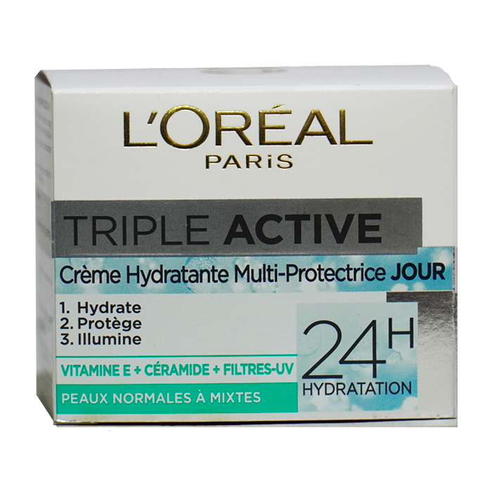 L'Oréal Skin Expert - Crème De Jour Hydratante Triple Active 50ml