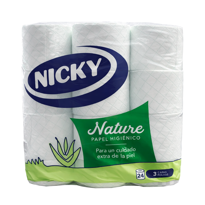 NICKY ALOE VERA Papier Hygiénique (24)